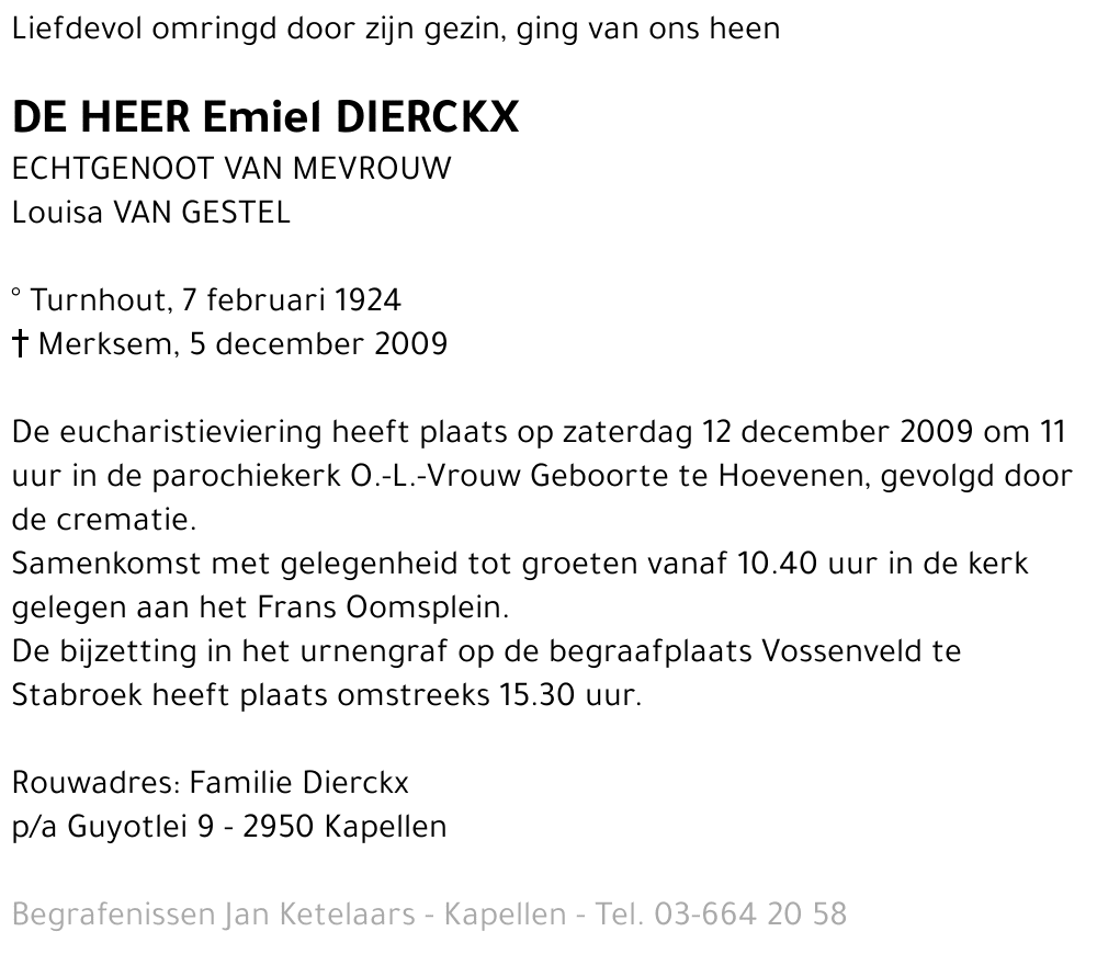 Emiel Dierckx