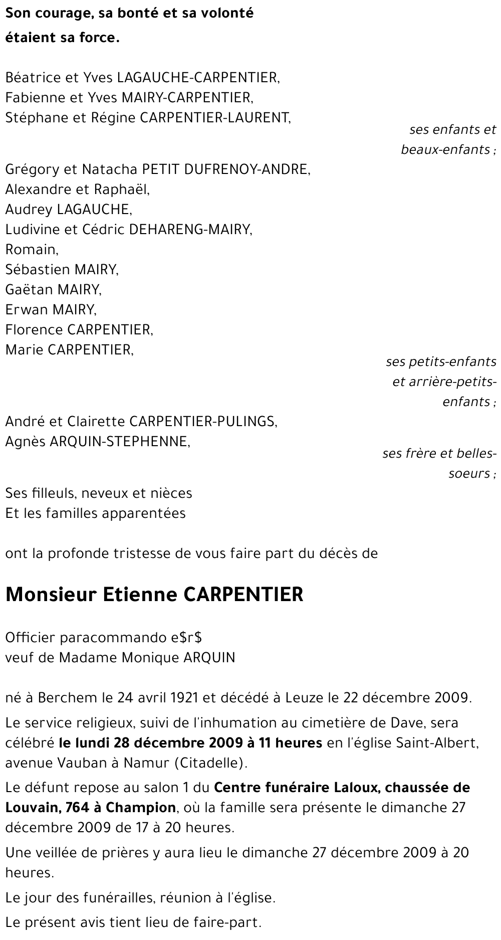 Etienne CARPENTIER