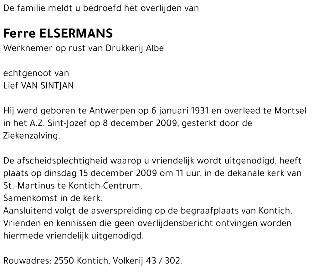Ferre Elsermans