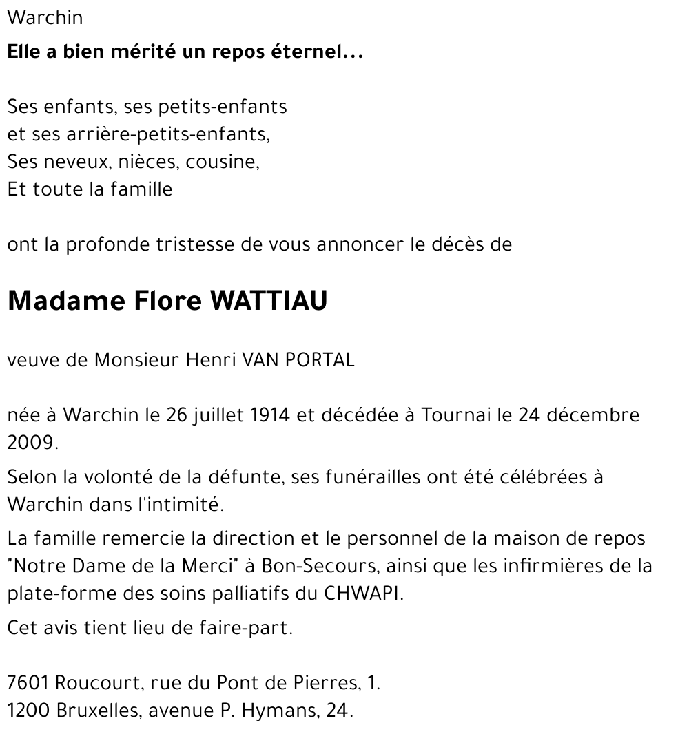 Flore WATTIAU