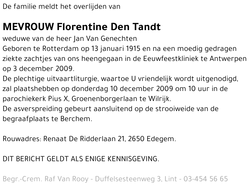 Florentine Den Tandt