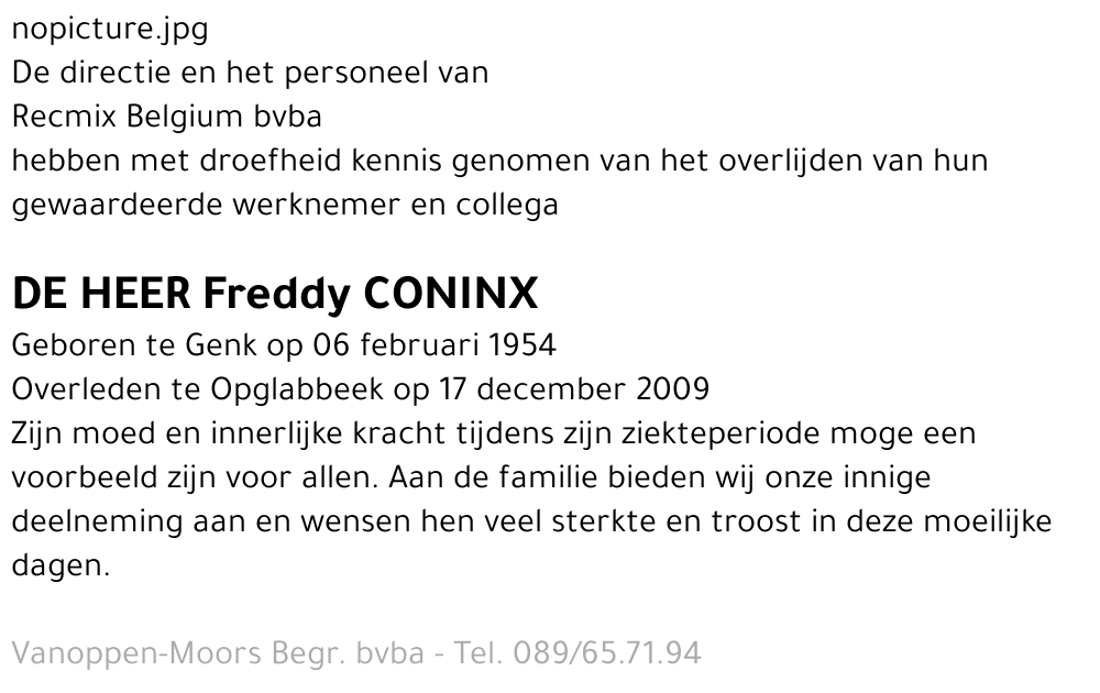 Freddy Coninx