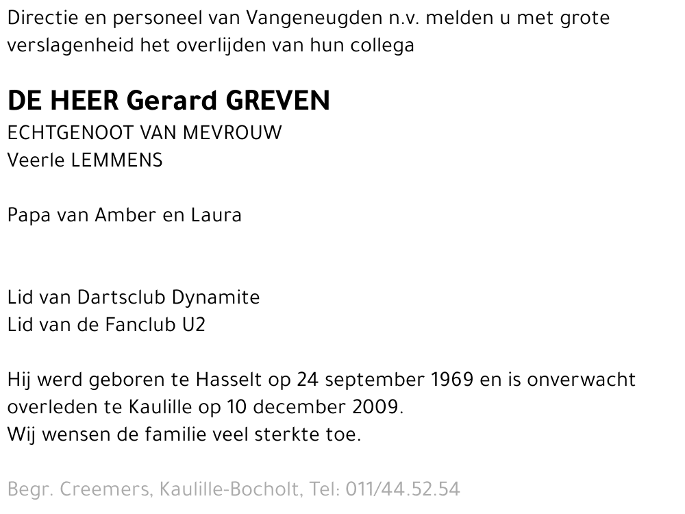 Gerard Greven