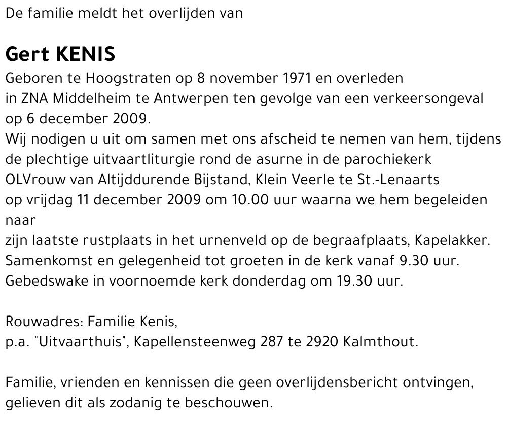 Gert Kenis