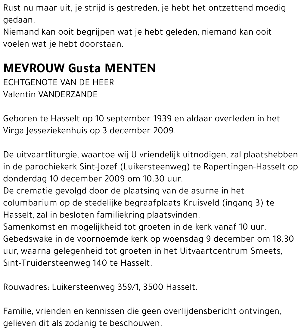 Gusta Menten