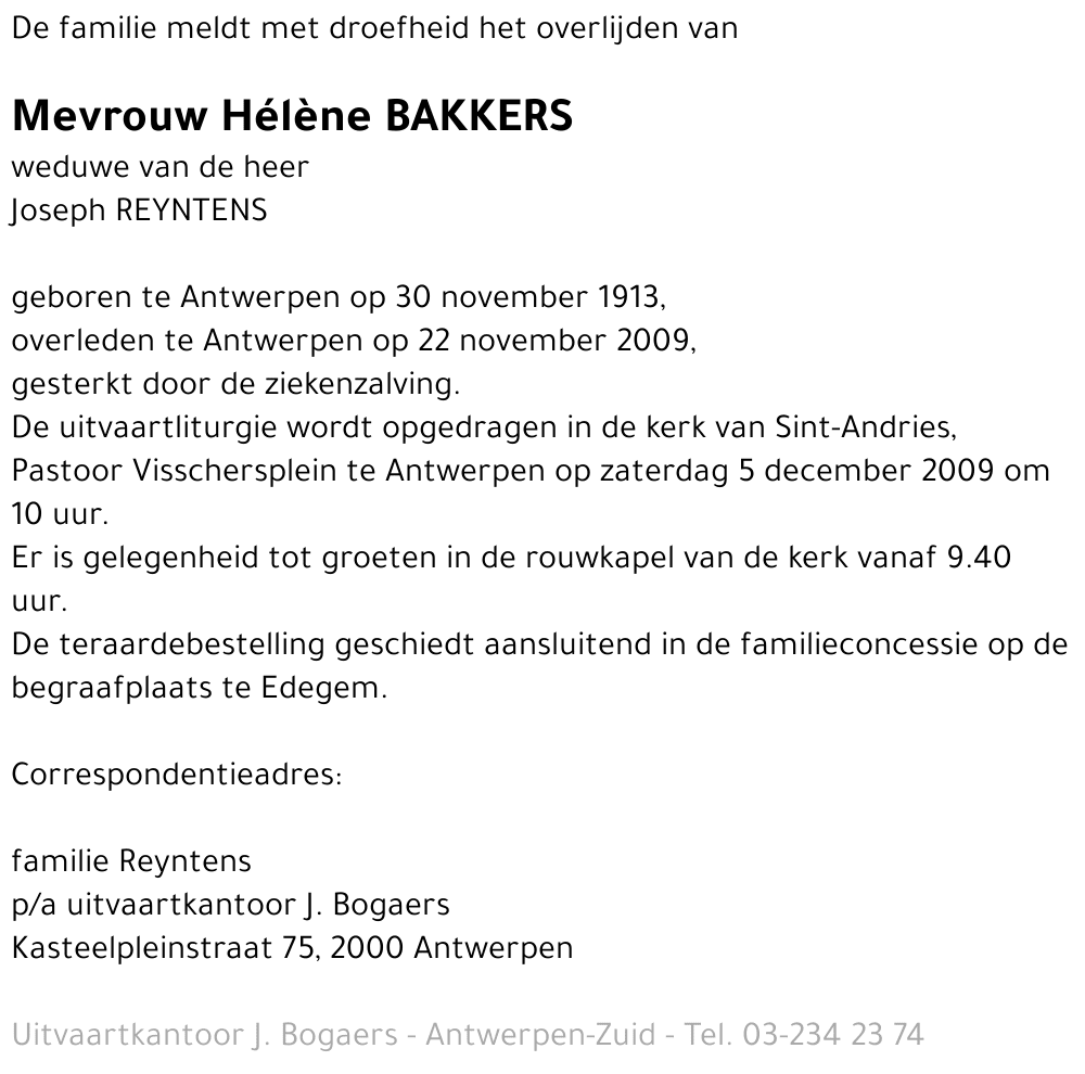 Hélène Bakkers