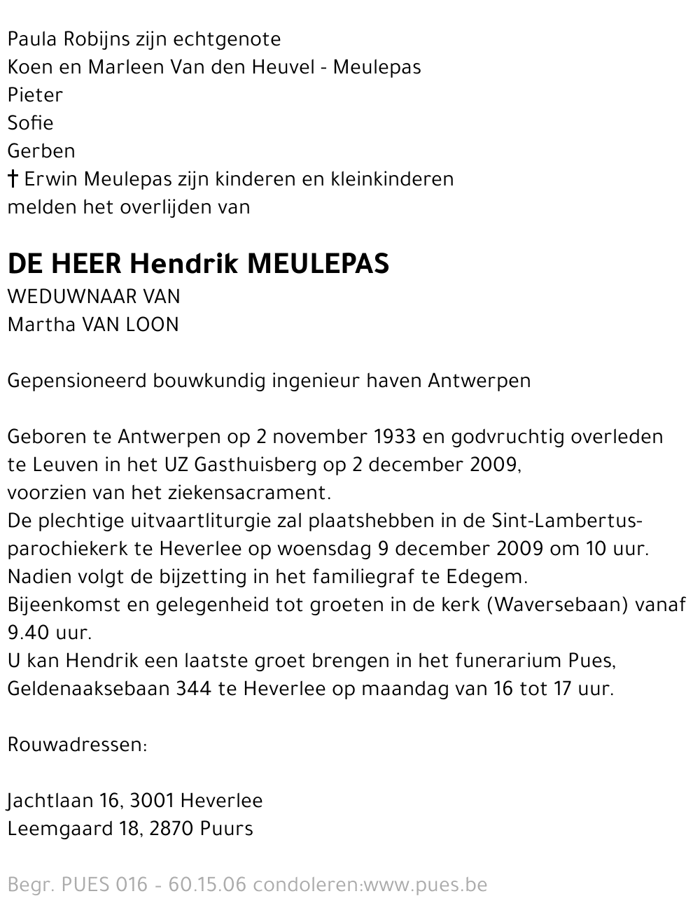 Hendrik Meulepas