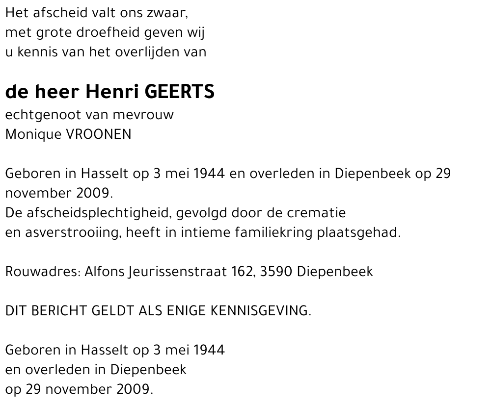 Henri Geerts