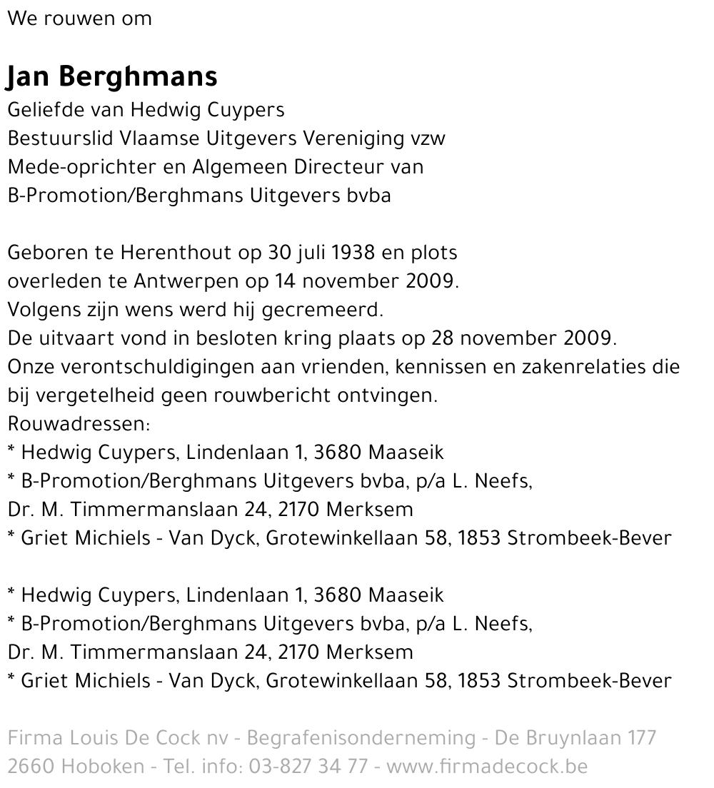 Jan Berghmans