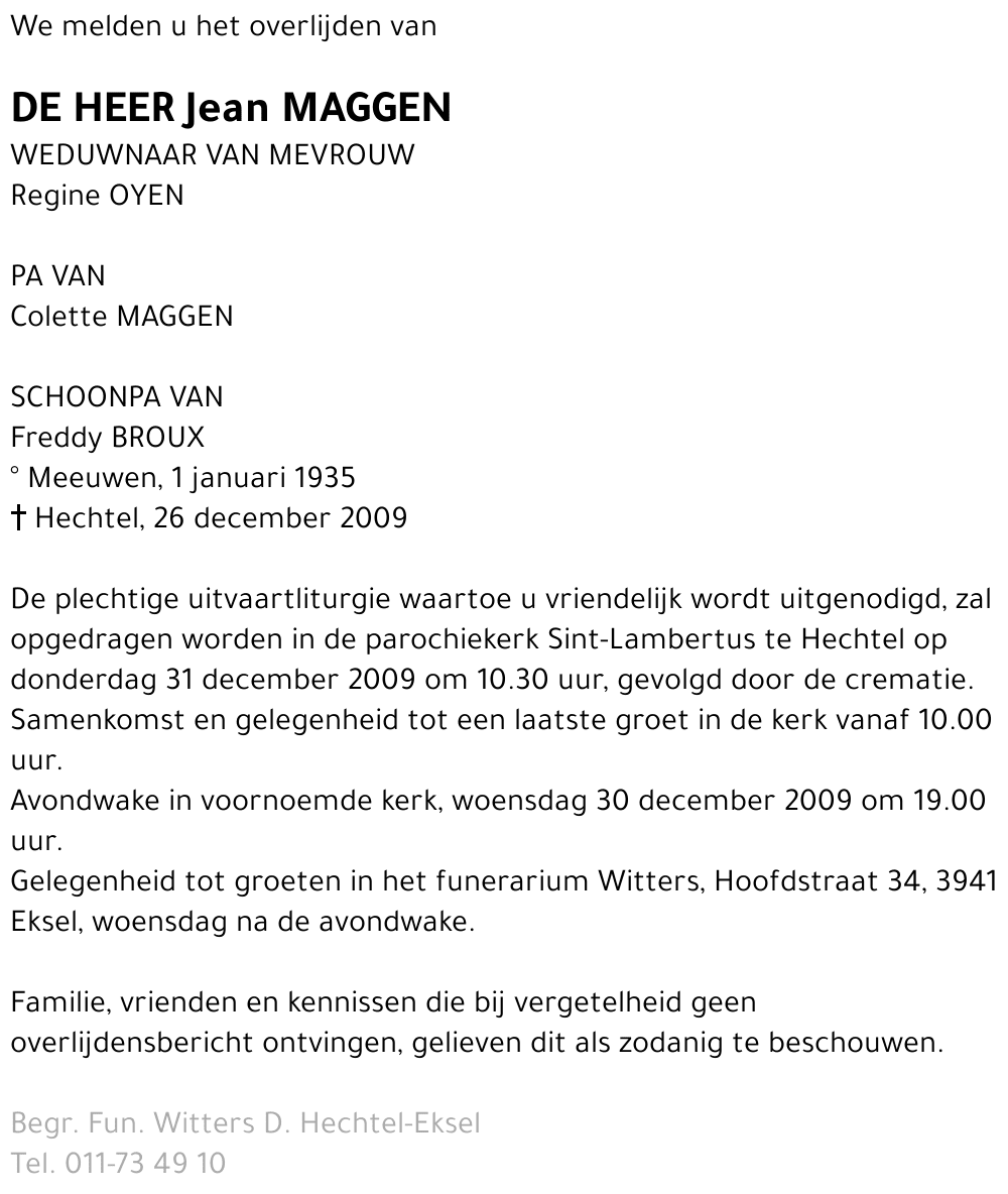 Jean Maggen