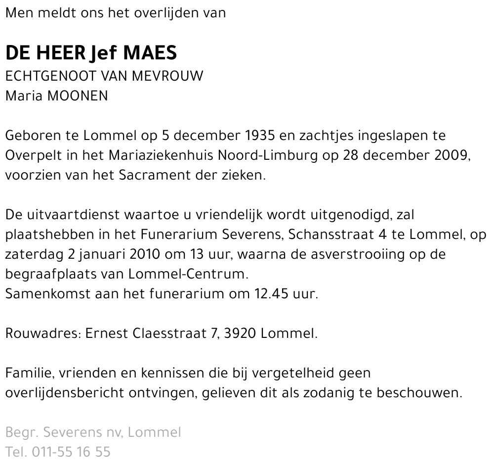 Jef Maes