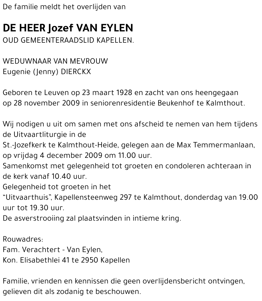 Jozef Van Eylen