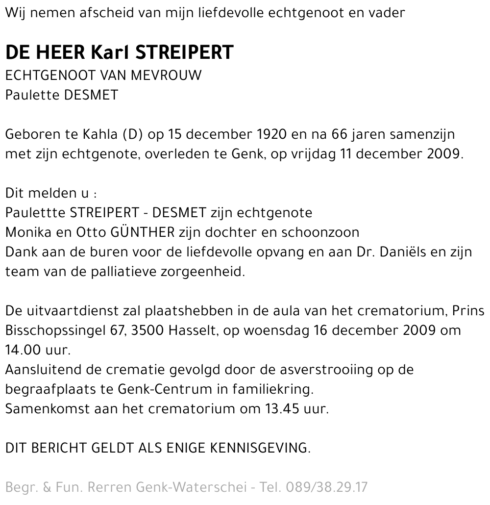 Karl Streipert