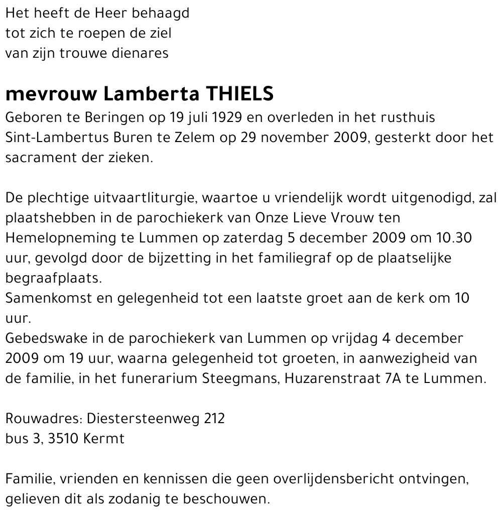 Lamberta Thiels