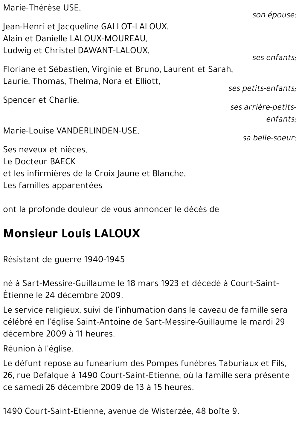 Louis LALOUX