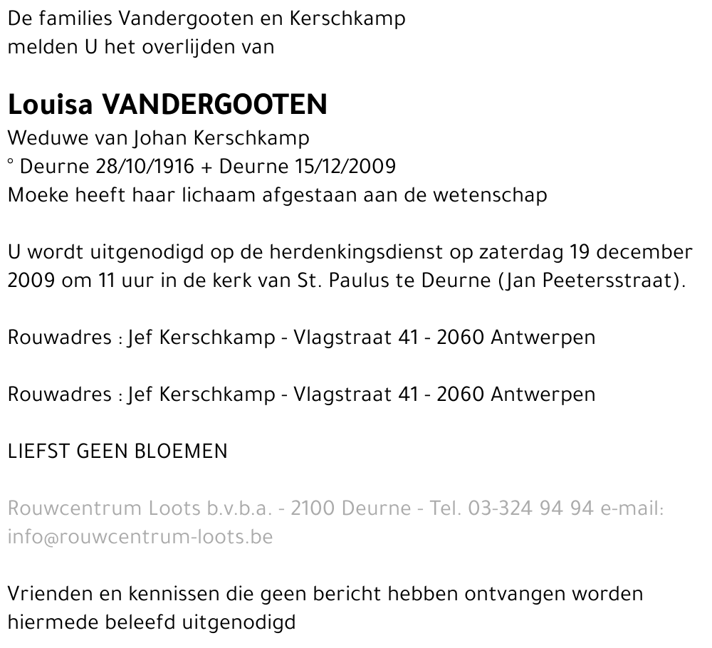 Louiusa Vandergooten
