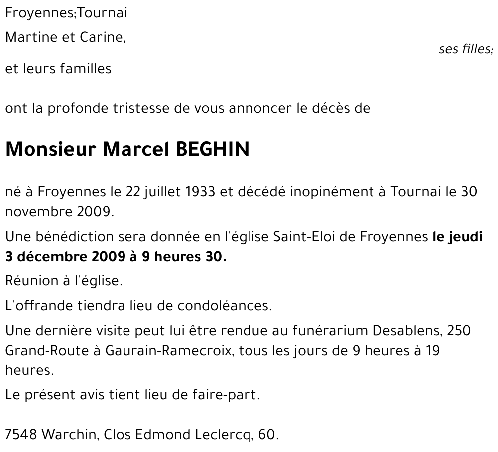 Marcel BEGHIN