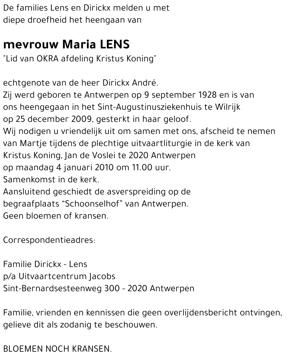 Maria Lens