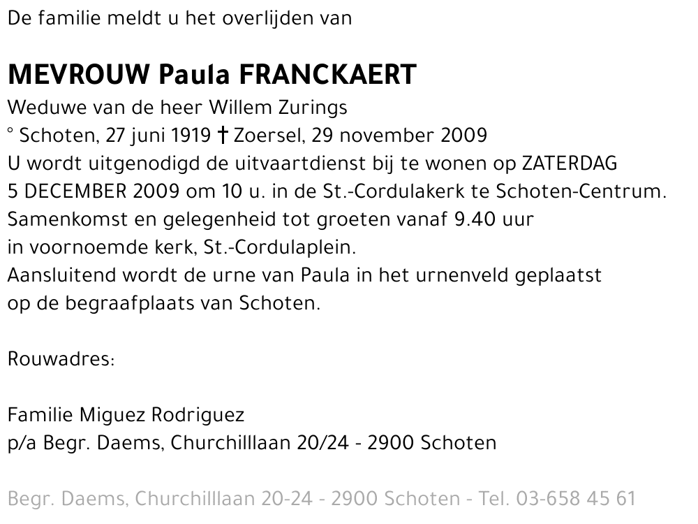 Paula Franckaert