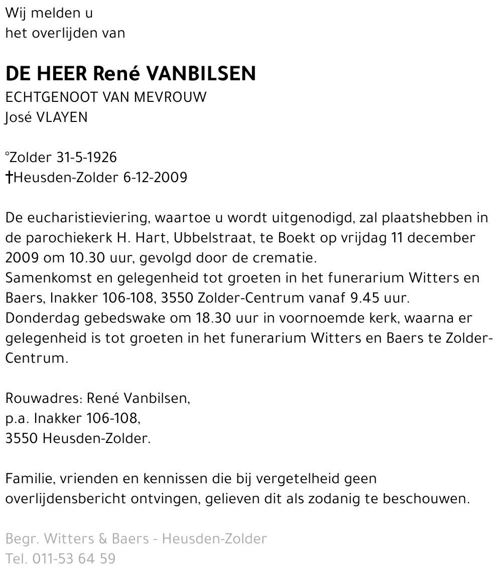 Rene Vanbilsen