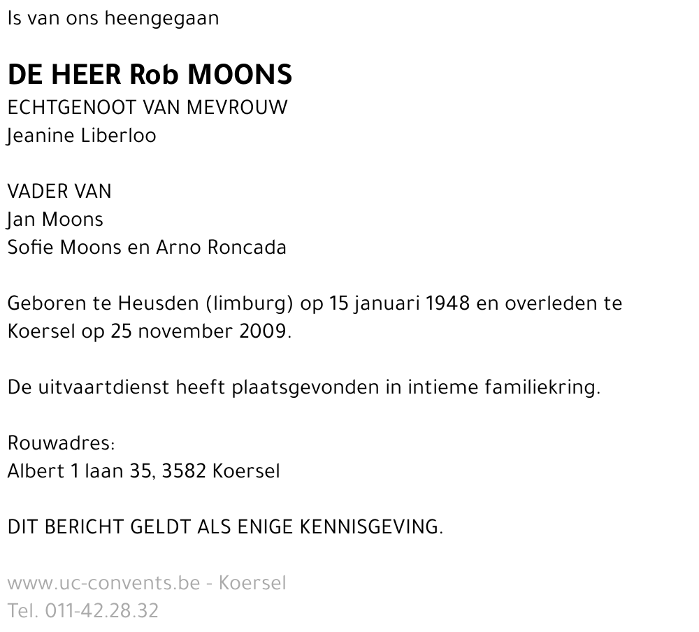 Rob Moons