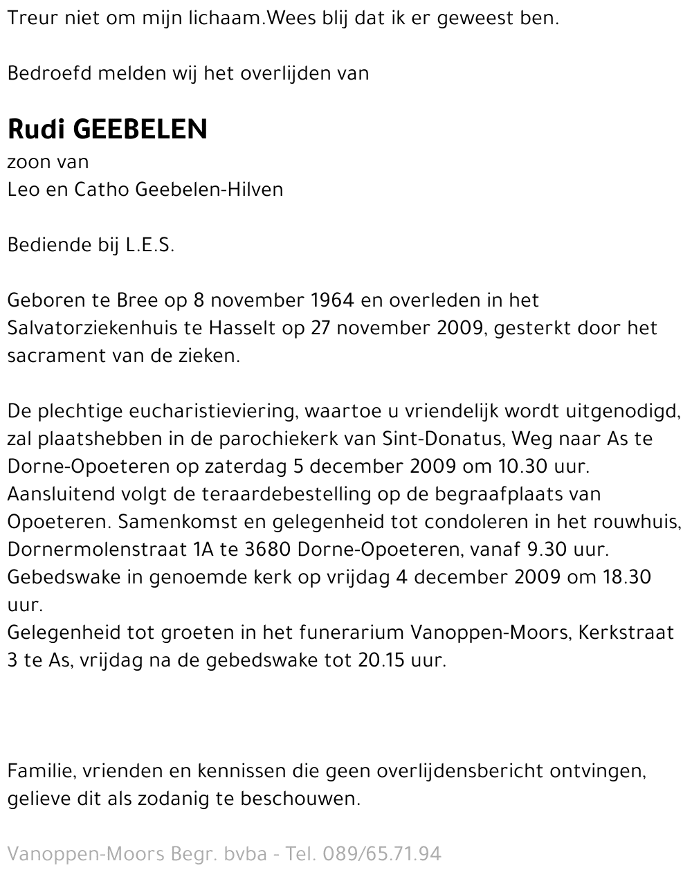 Rudi Geebelen