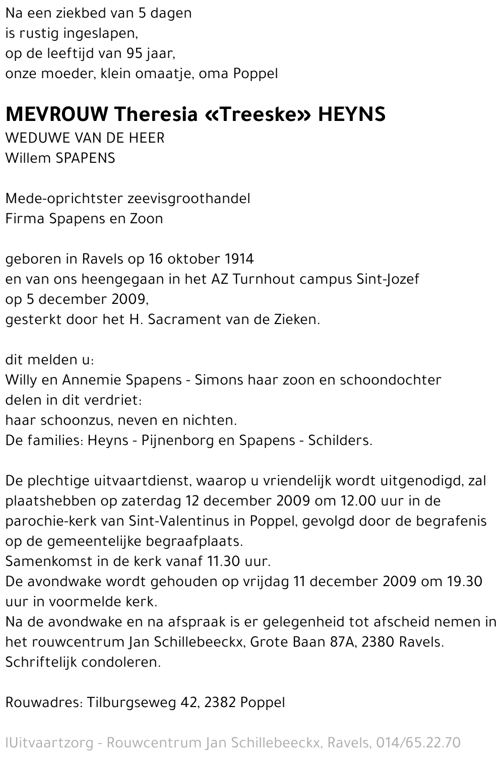 Theresia «Treeske» Heyns