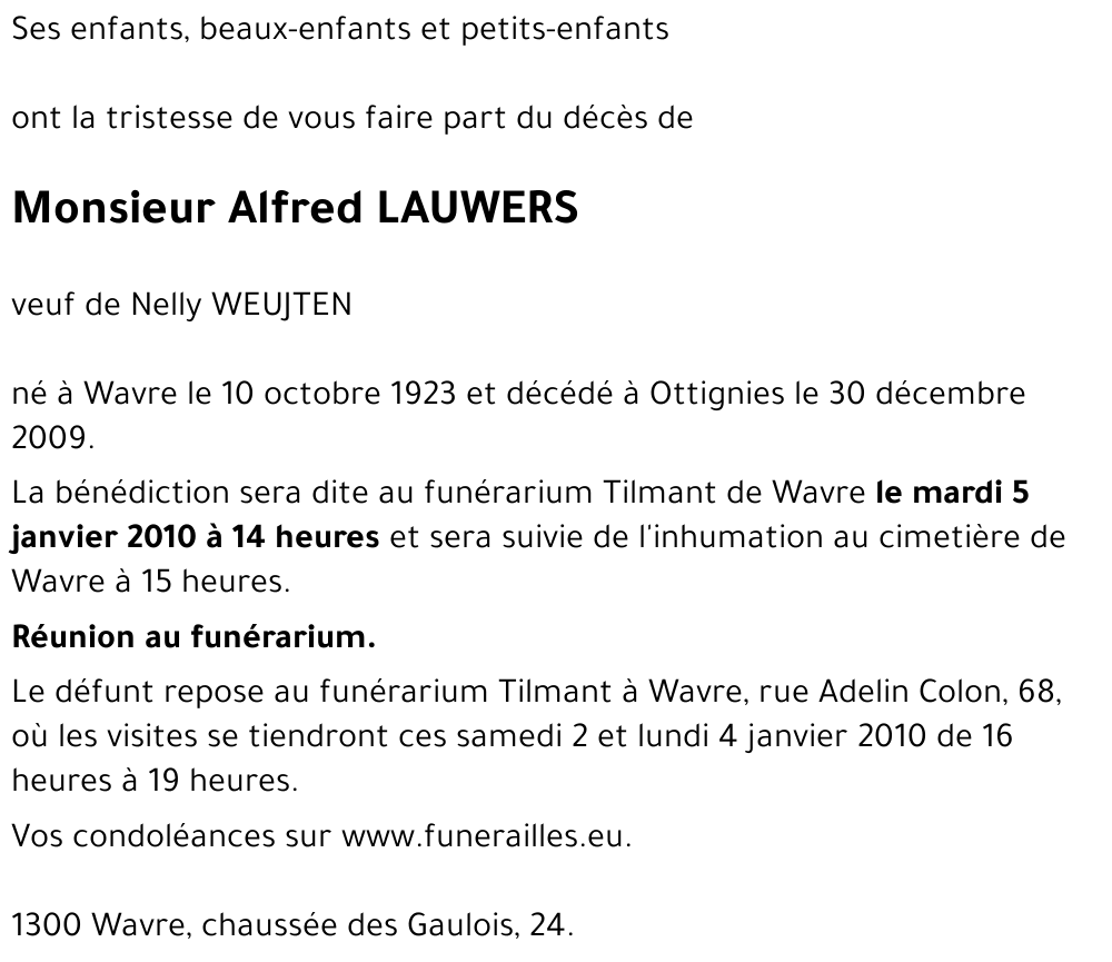 Alfred LAUWERS