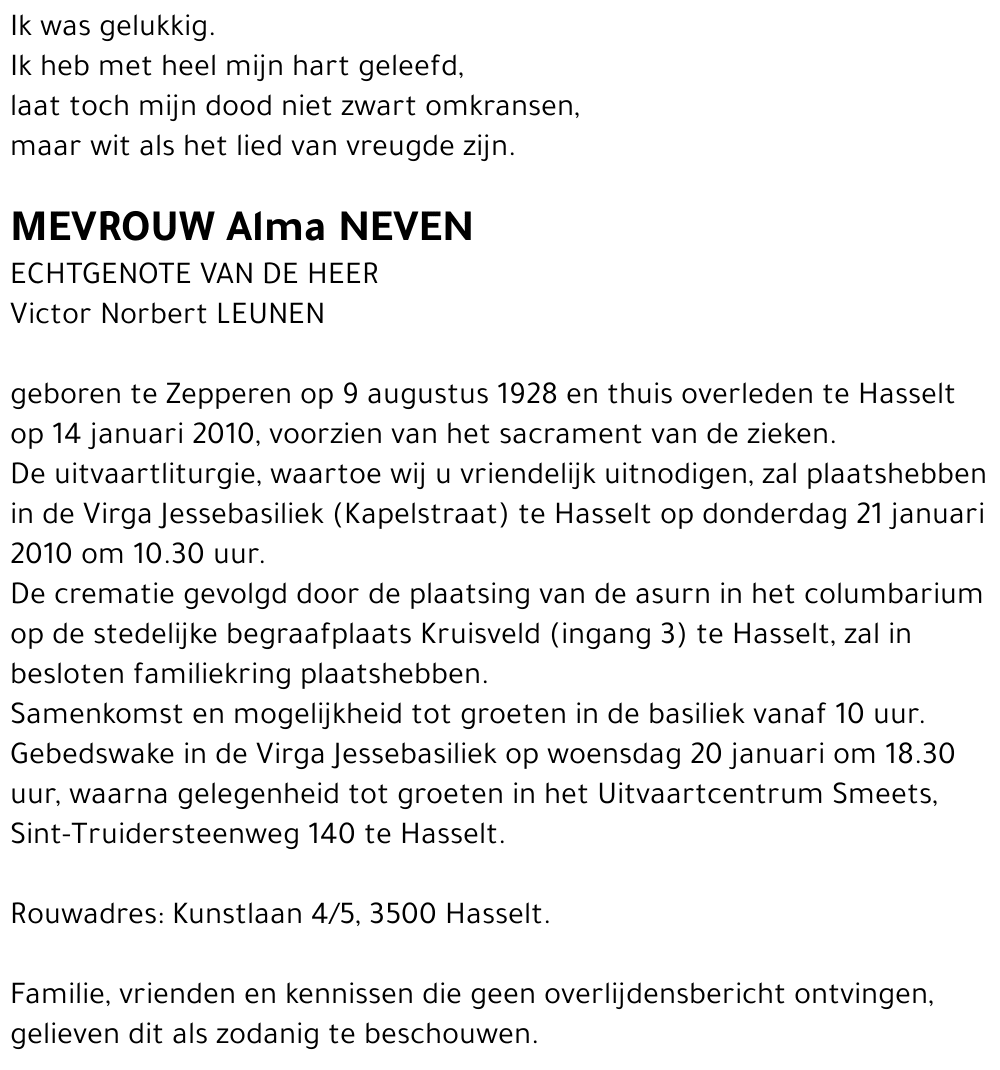 Alma Neven