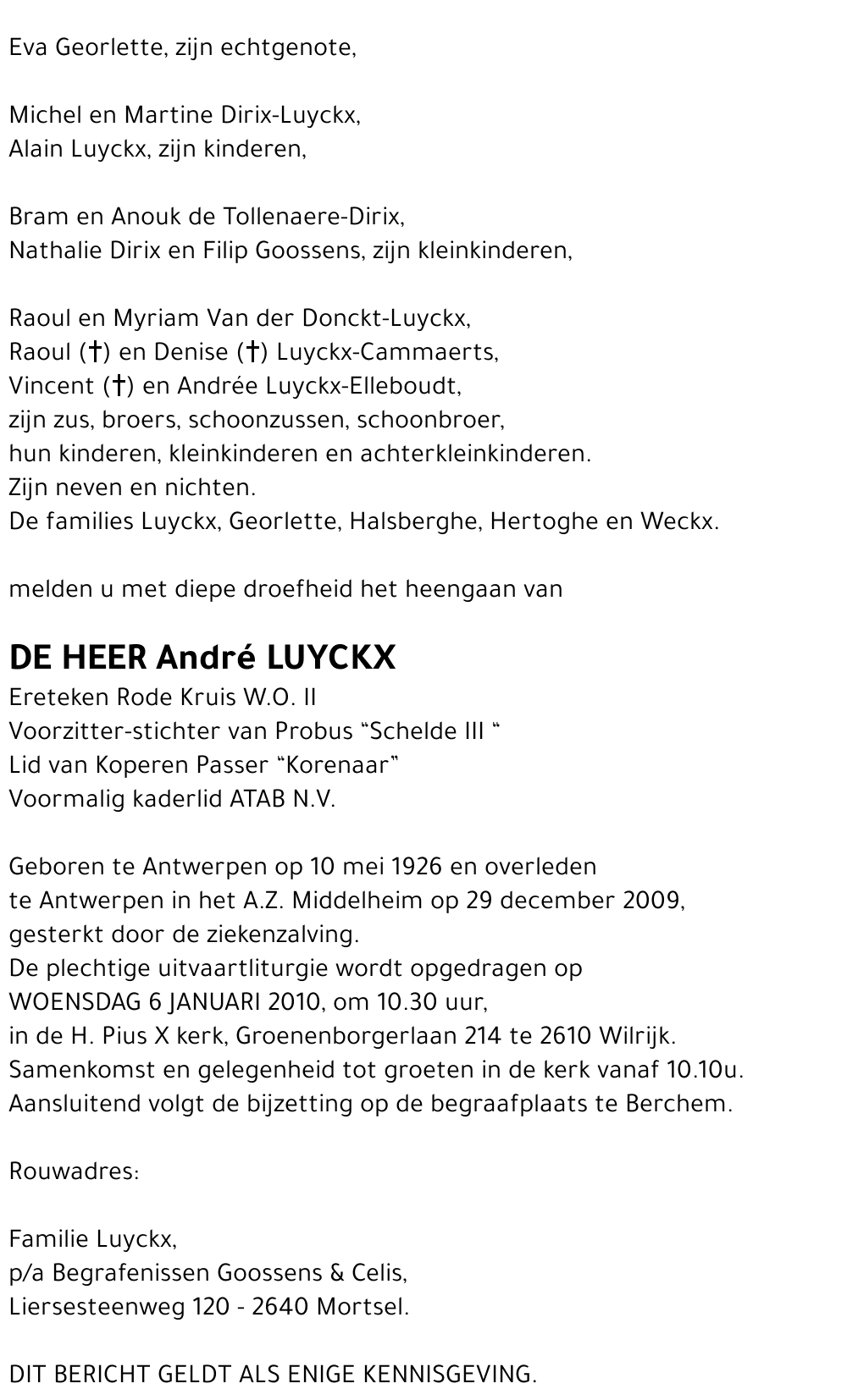 André Luyckx