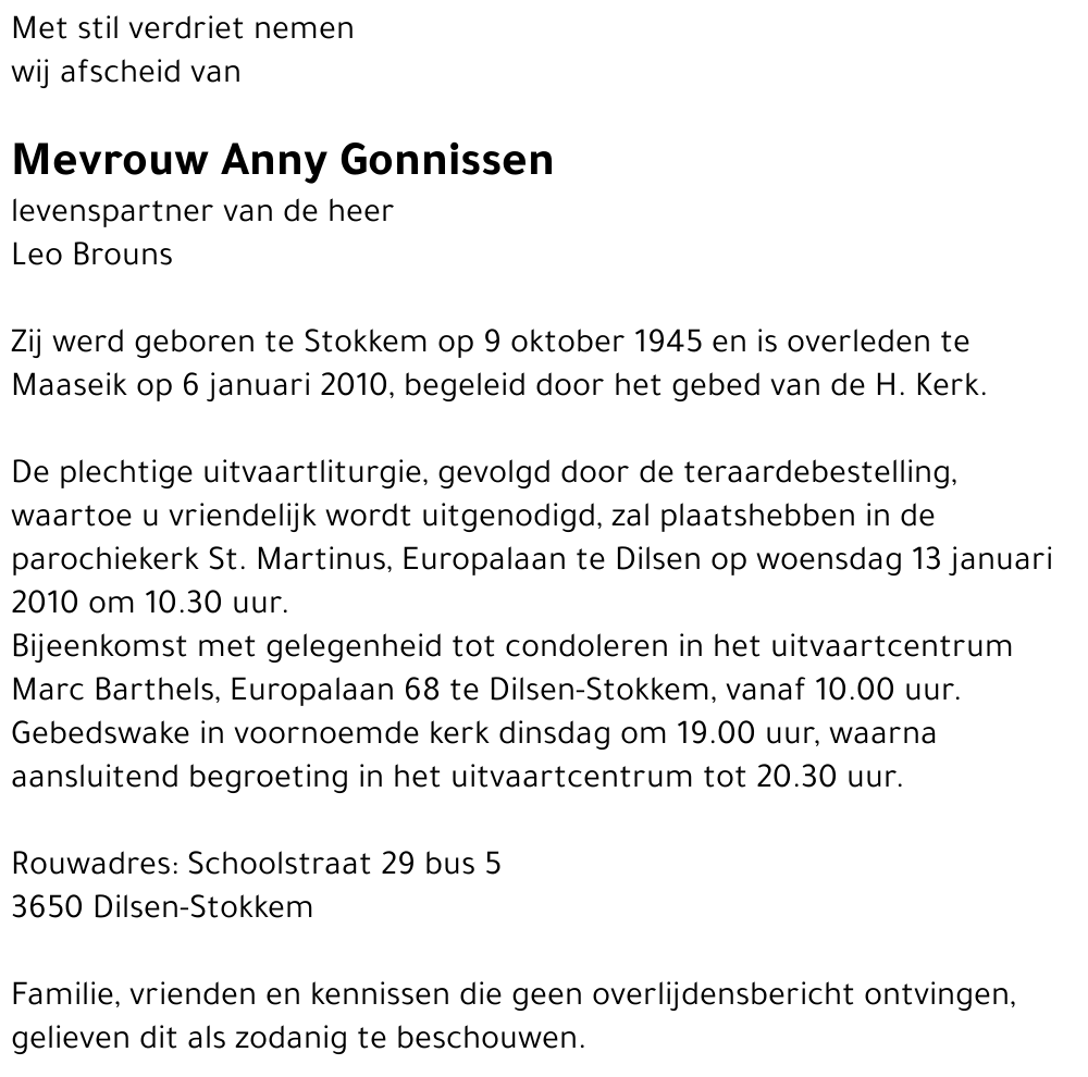 Anny Gonnissen