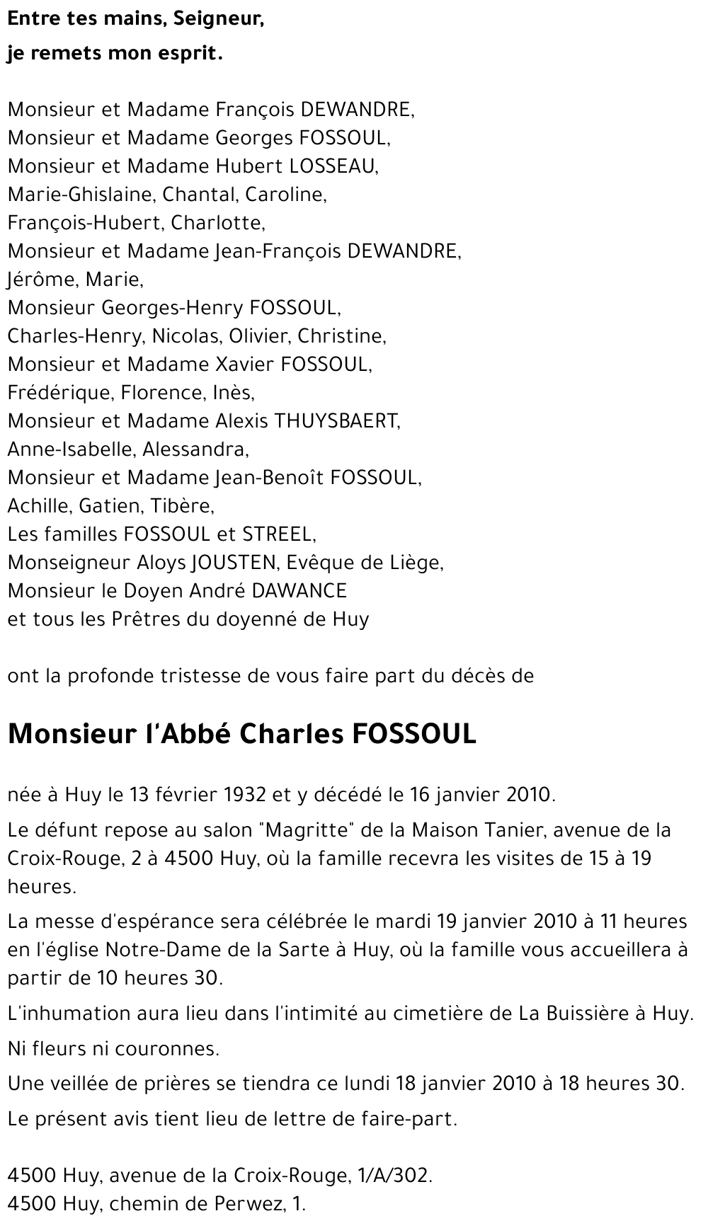 Charles FOSSOUL