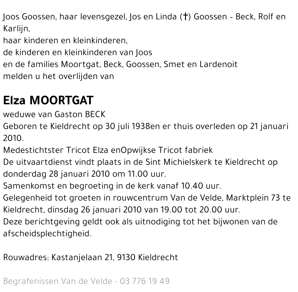 Elza Moortgat