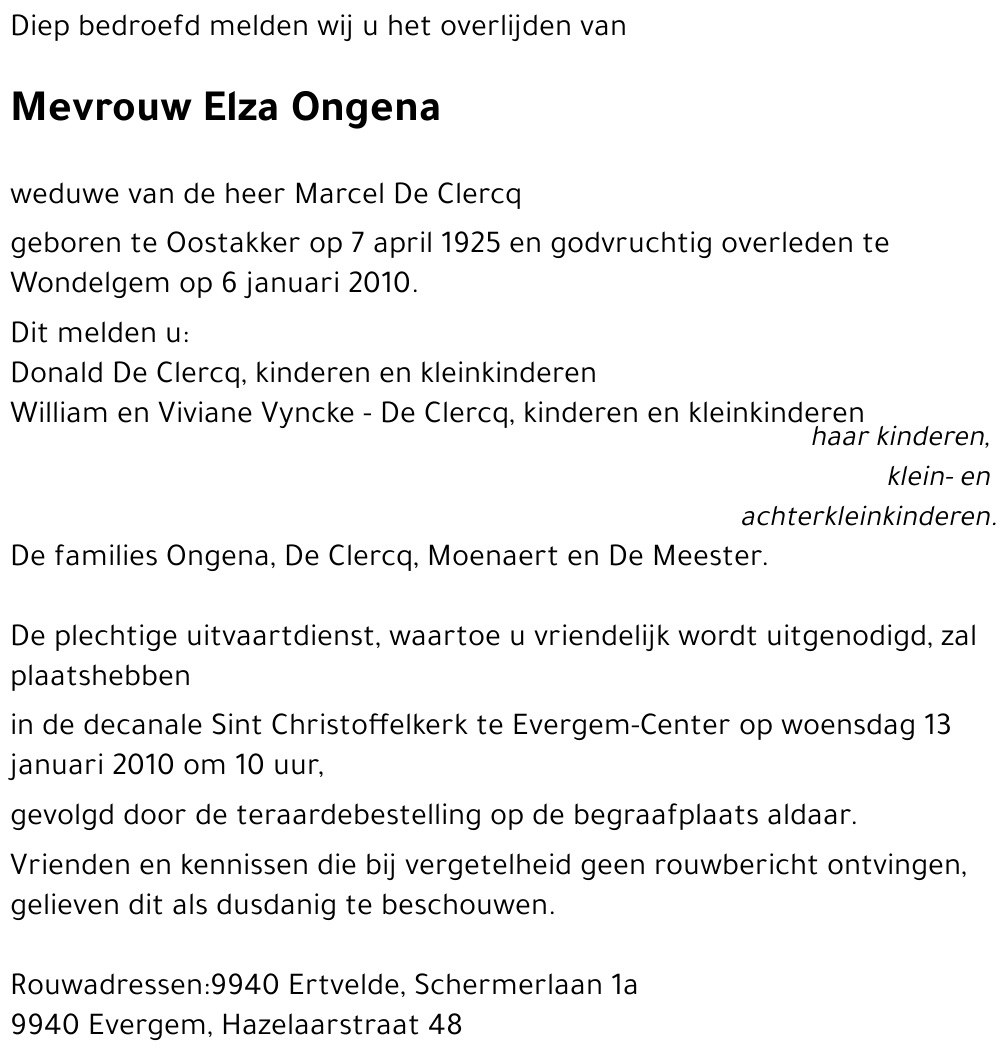 Elza Ongena