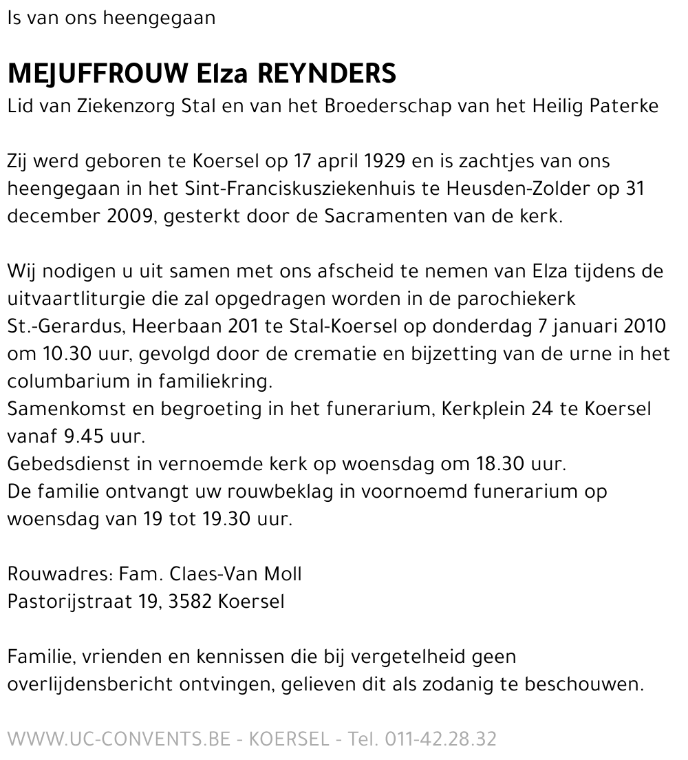Elza Reynders