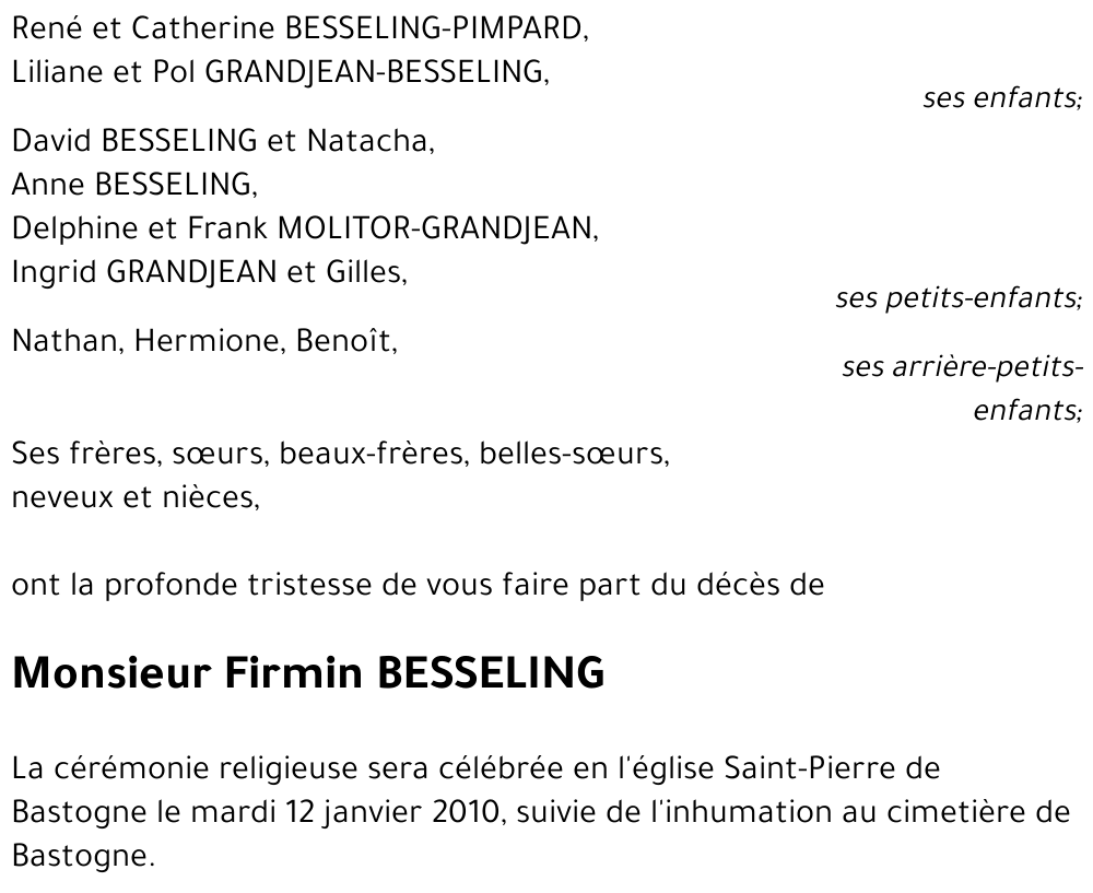 Firmin BESSELING