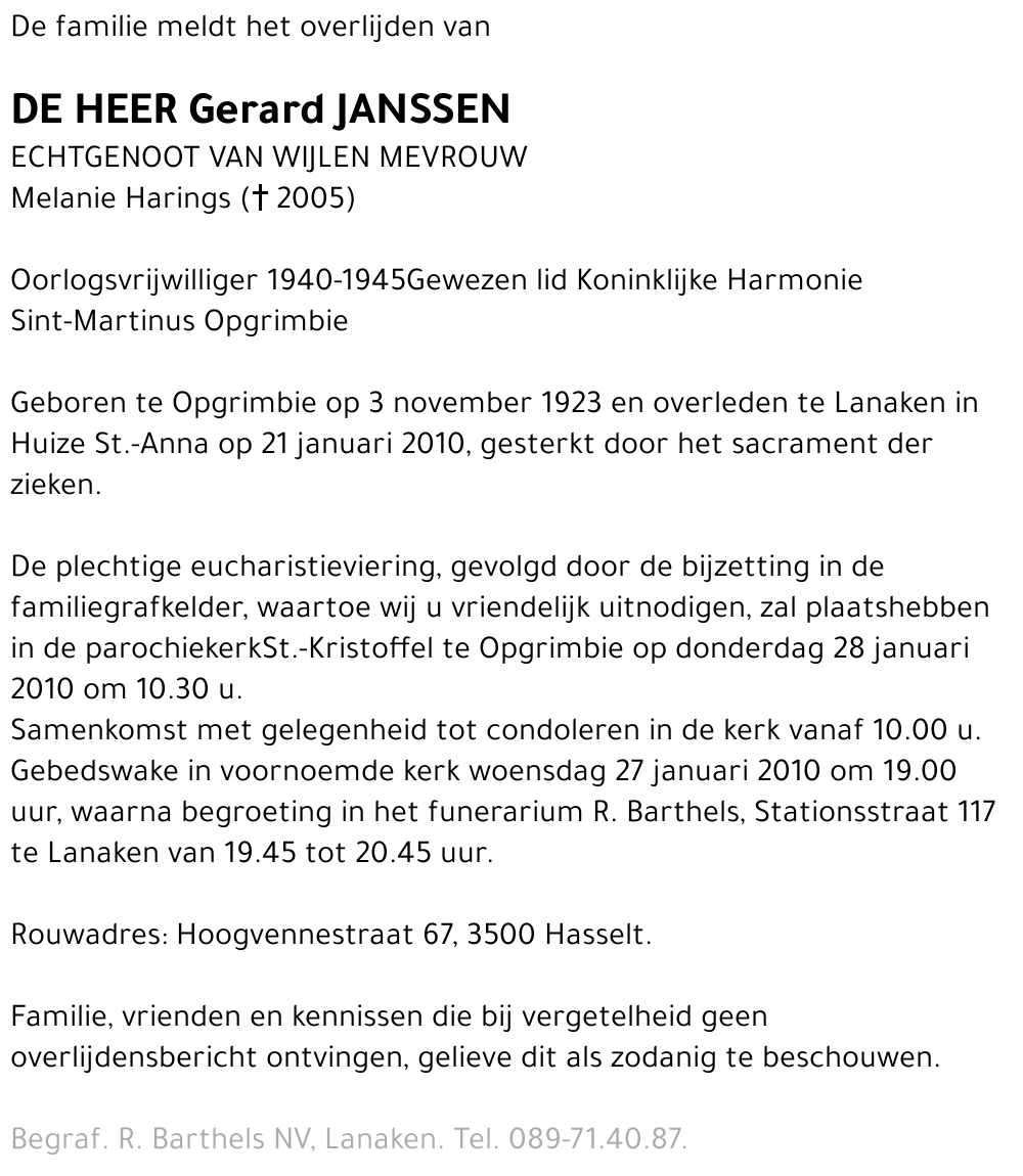 Gerard Janssen