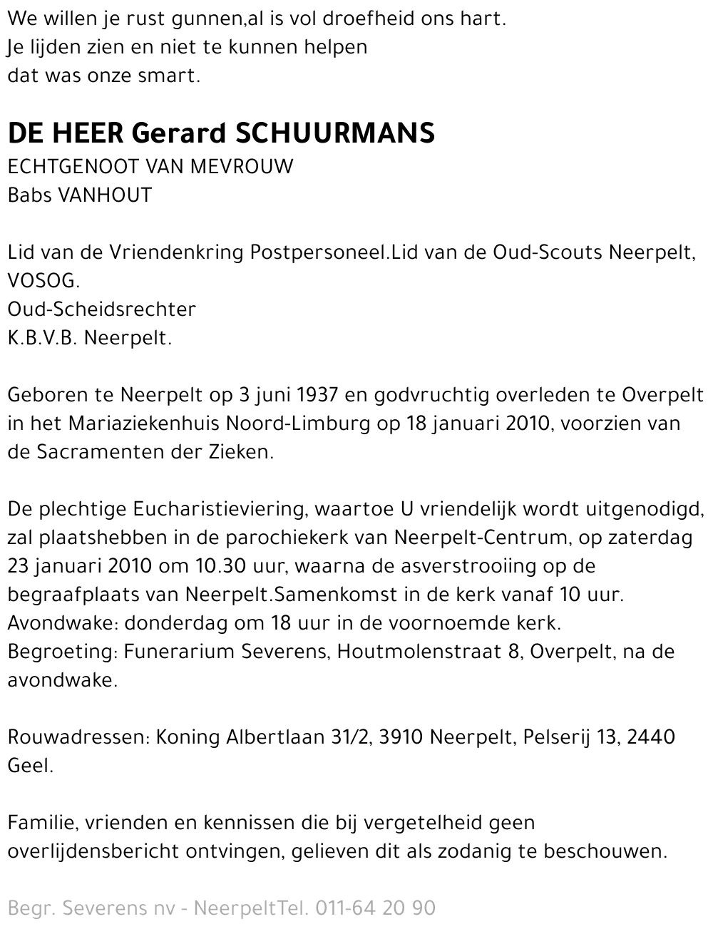 Gerard Schuurmans