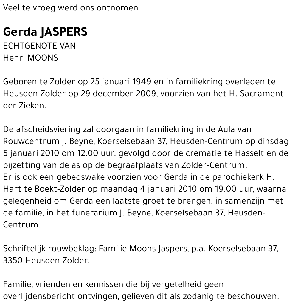 Gerda Jaspers