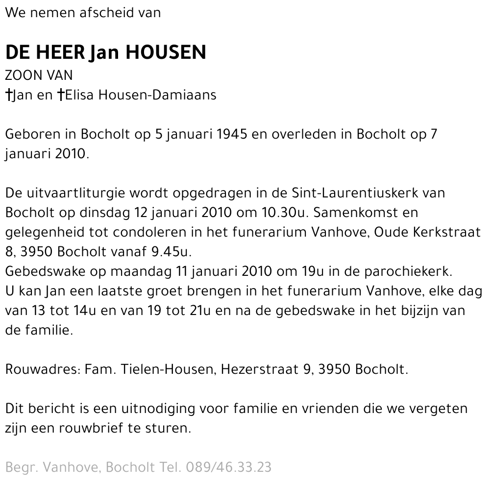 Jan Housen