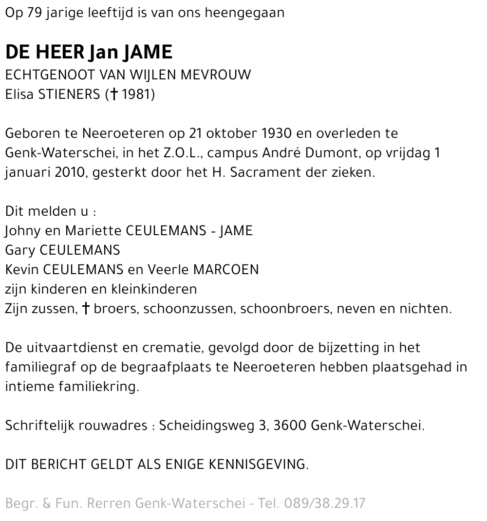 Jan Jame