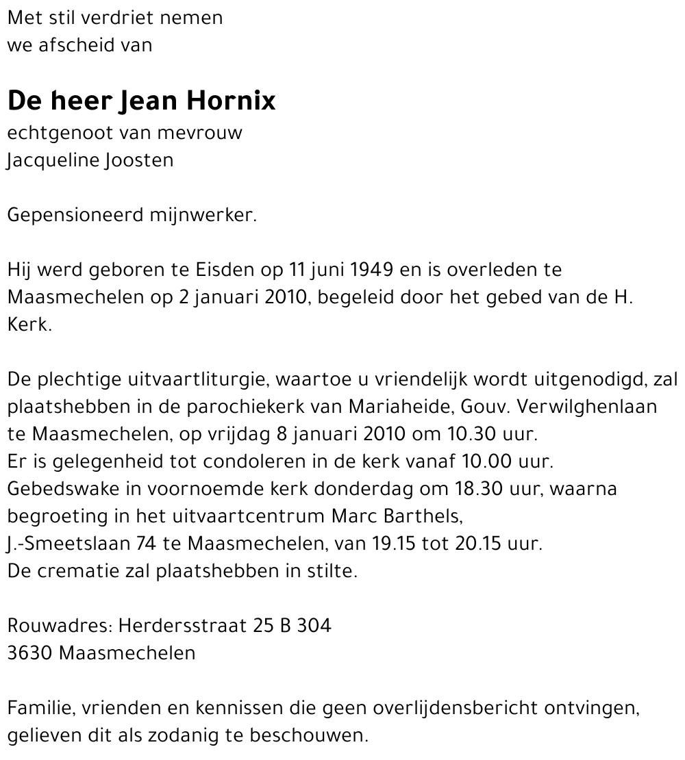 Jean Hornix