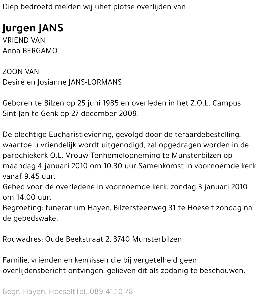 Jurgen Jans