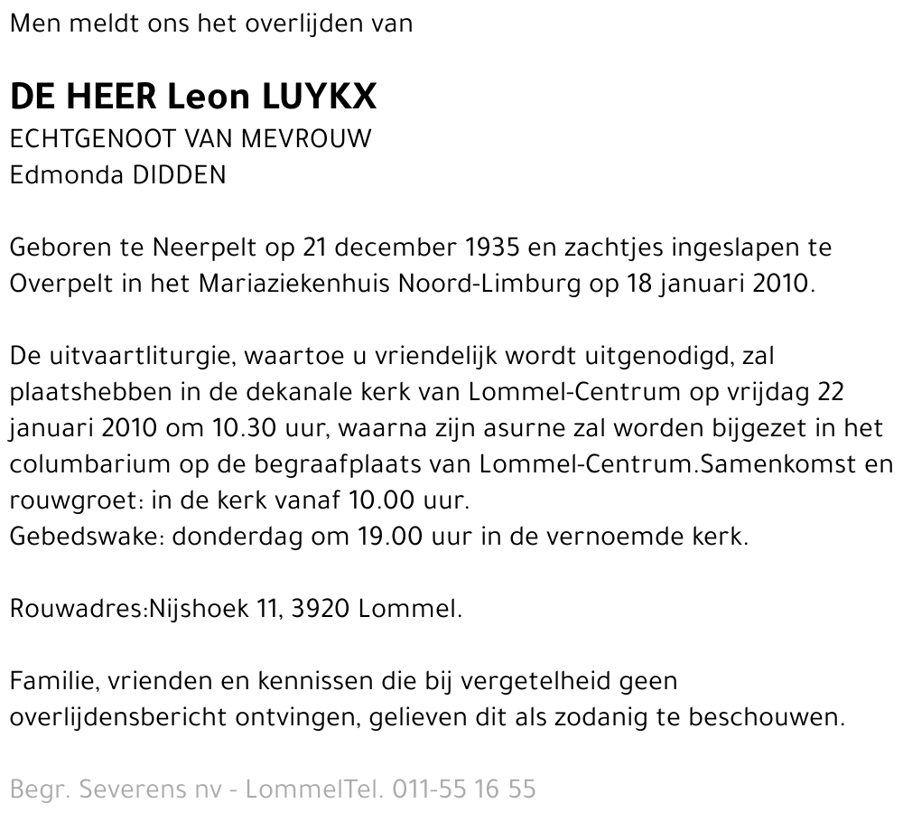 Leon Luykx