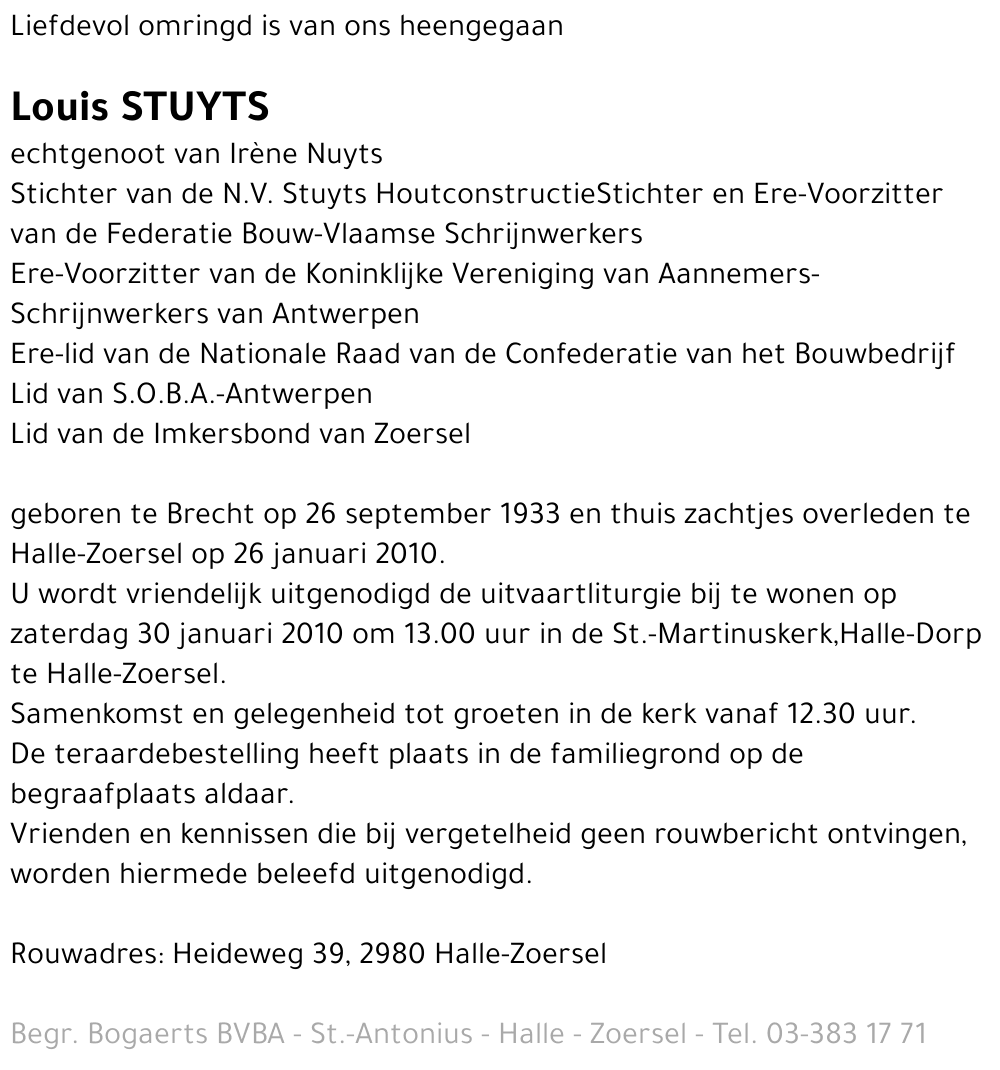 Louis Stuyts