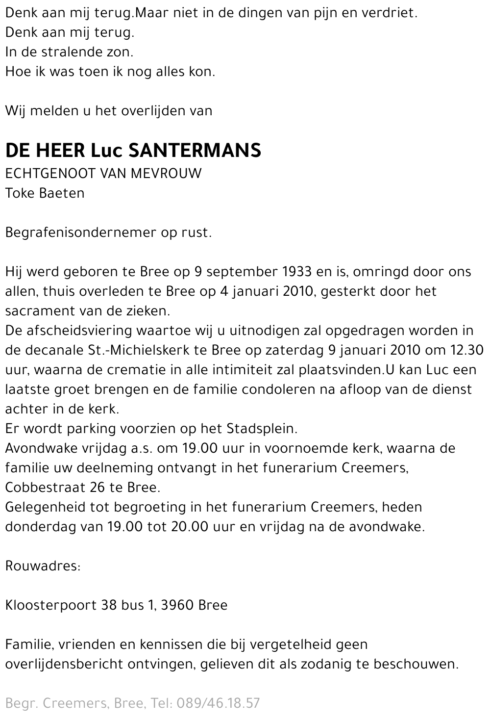 Luc Santermans