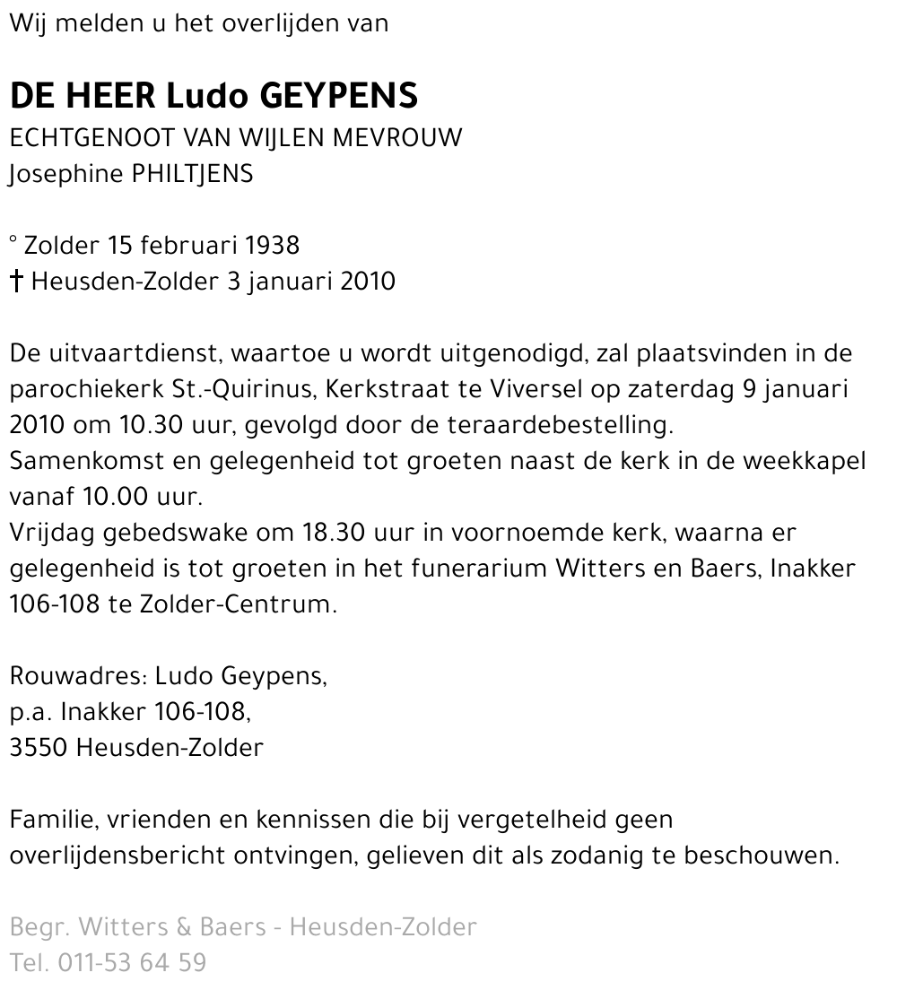 Ludo Geypens
