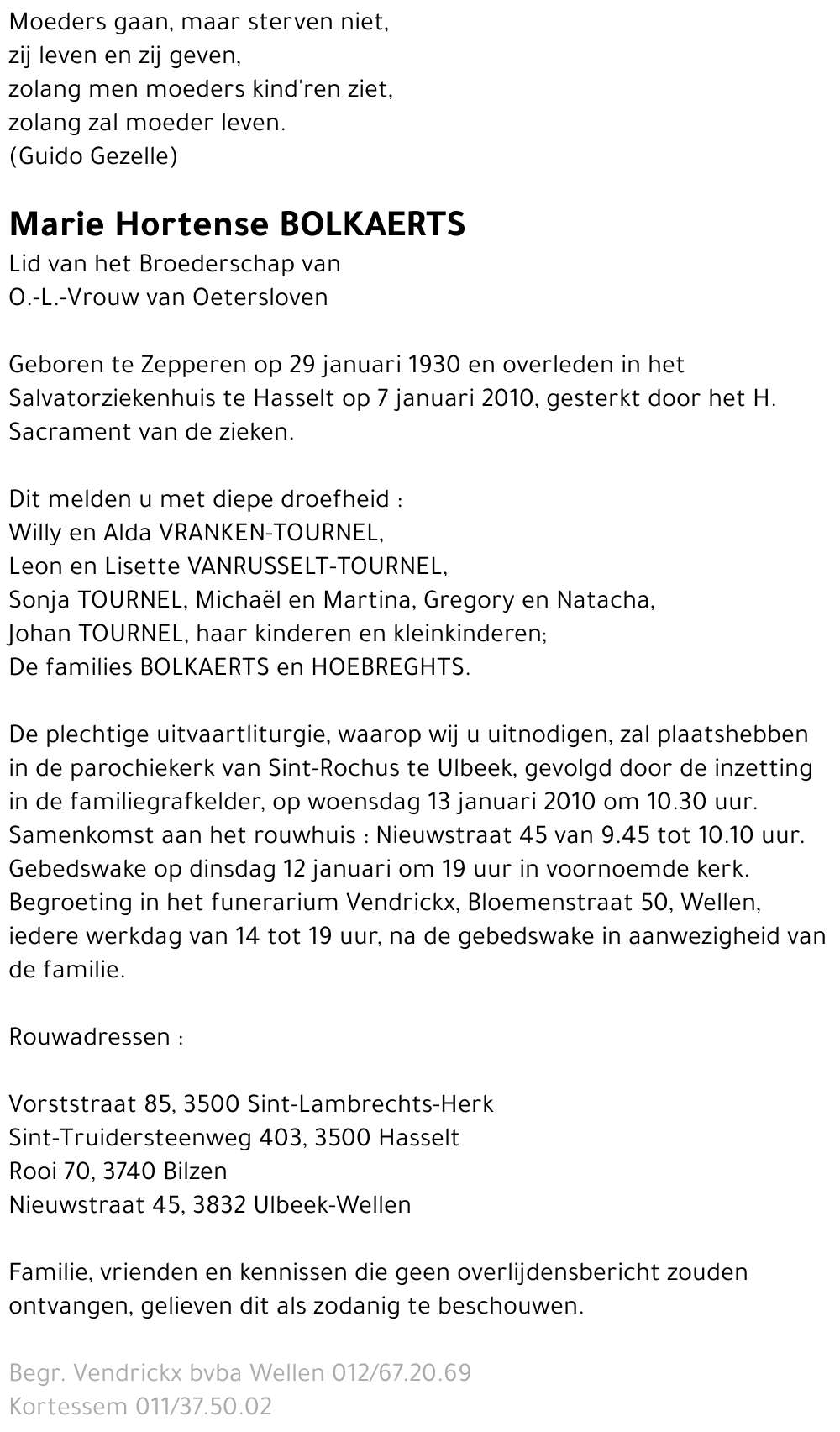 Marie Hortense Bolkaerts