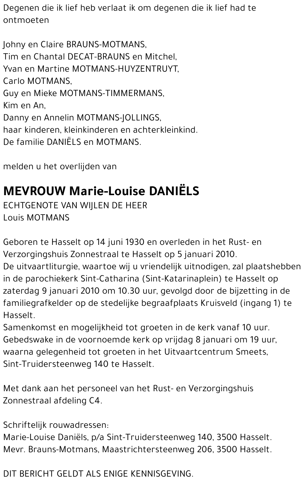 Marie-Louise Daniëls