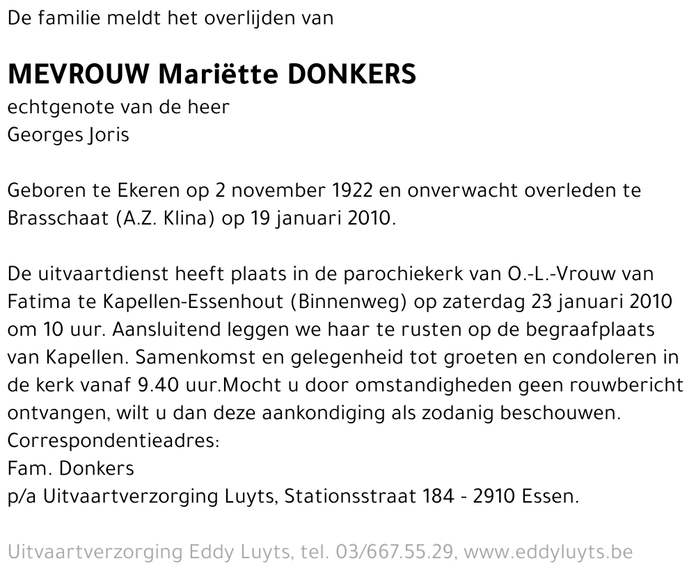 Mariëtte Donkers